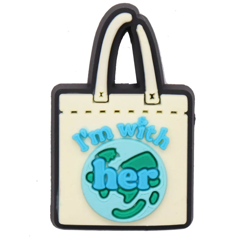 1PCS Cartoon Flower Water Droplets Polar Bear Rabbit Easter Egg Fishtail PVC Shoe Charms Sandals Shoes Decoration Kid Party Gift