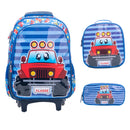 Boy Girl's School Backpack Boy Waterproof Resistant Bag With Lunch Bag and Kit2024 Case