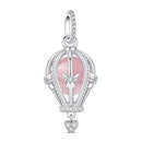 Hot Original Pendant S925 Sterling Silver Rabbit Charm Fit 3mm Bracelet Diy For Women Classic Easter egg beads Daily Gift Fine