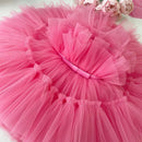 Baby Dress Girl 1st Birthday Dress For Baby Girl Dress Bowknot Princess Dresses Flower Girls Wedding Party Pink Dress
