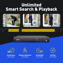 ANNKE 8PCS Cam 8CH 8MP POE Security Camera System Two Way Audio 4K NVR Kit CCTV Outdoor IP Camera H.265+ Video Surveillance Set