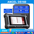 ANCEL DS160 For Mercedes Benz OBD2 Scanner Auto Car Diagnostic Tool Active Test ECU Injector Coding DPF 30 Reset Full System