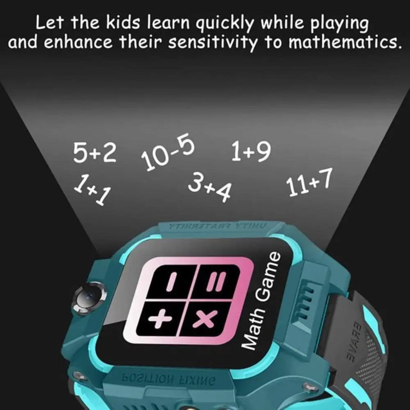 New Z6f Kids Smart Watch SOS Phone Watch for Children With Sim Card Ip67 Waterproof Remote Photo Smartwatch For Ios Android