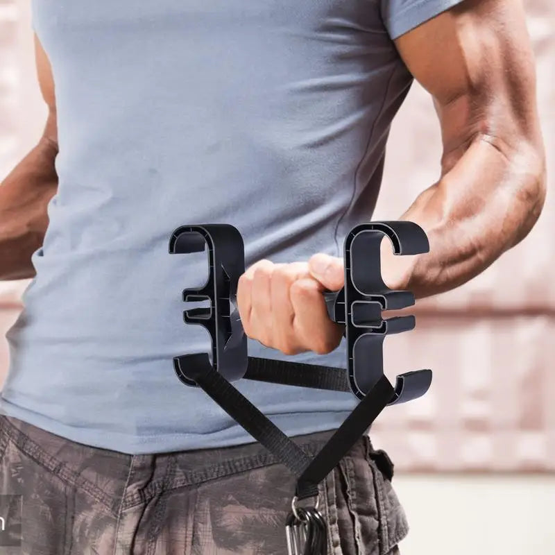 Exercise Handles Grips Pull Up Handles Made With Industrial Strength ABS Workout Handles Can Attach To Resistance Bands Home Gym