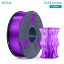 SUNLU 1KG PLA /Clear 3D Printer Filament 1.75mm 1000g Spool (2.2lbs) Neatly Arranged No Knot Filament Fit Most FDM Printer