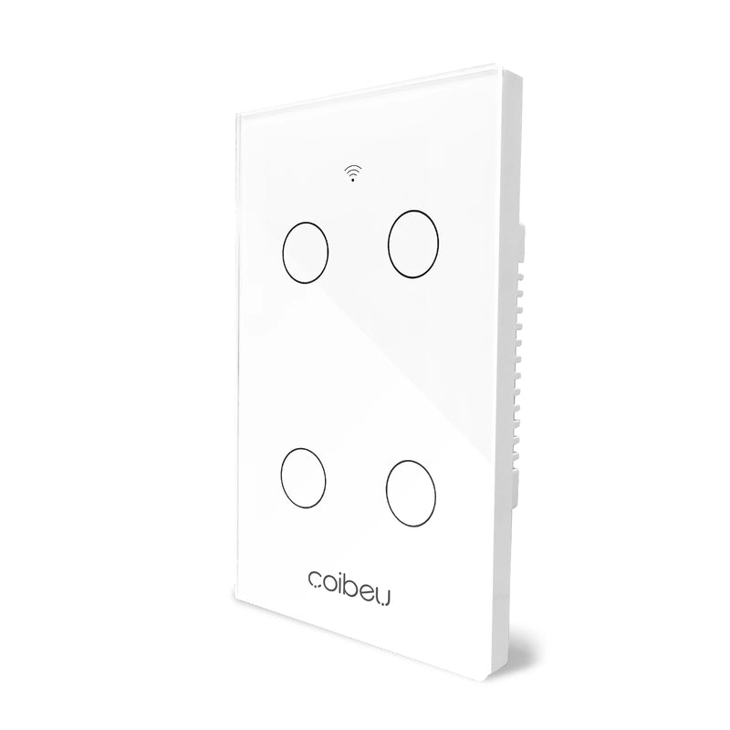 Touch switch, Smart Switch, WiFi switch, control switch, Compatible with Alexa Tuya Google, with neutral