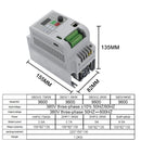 380V Or 220V Economical VFD Variable Frequency Drive Converter Inverter 0.75/1.5/2.2/3.7/4/5.5/7.5/11 KW Motor Speed Controller
