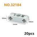 Technical Part Axle Bushing Pin Connector Peg Cross Building Blocks Toy Replace Bulk Parts DIY 3713 15100 59443 48989 6536 33299