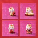 1PC 2026 New Year Figurines Miniatures Cartoon Lucky Horse Micro Landscape Ornaments Home Desk Decorations Room Decor Gift