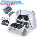 For PS5 Wireless Controller Keyboard Wireless BT 3.0 Mini Gamepad Chatpad Built-in Speaker 3.5MM Audio Jack For Playstation 5