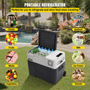 SucceBuy 30L 40L 50L Mini Car Refrigerator Small Fridge Freezer Portable Compressor Cooler 220V for Driving Camping Picnic