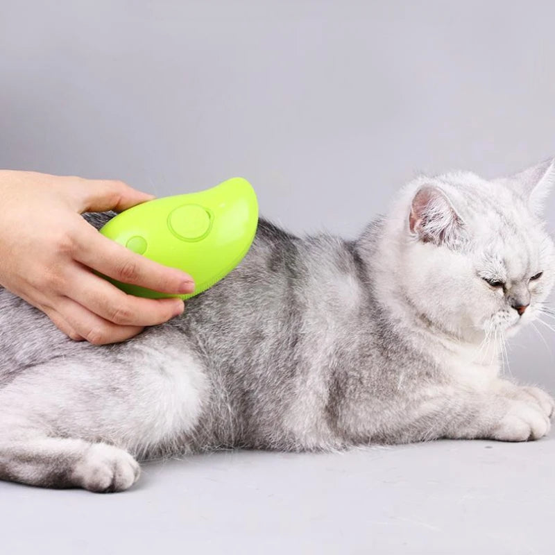 Pet Comb Cat And Dog Electric Spray Brush Massage Comb One Button Spray Hair Removal Anti Flying Cat  Brush Pet Beauty Products