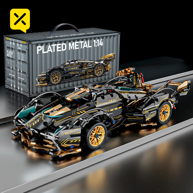 Technical Racing Sport Car 1280PCS Model Building Blocks City Mechanical Speed Vehicle Supercar Brick Puzzle Toys Kid Adult Gift
