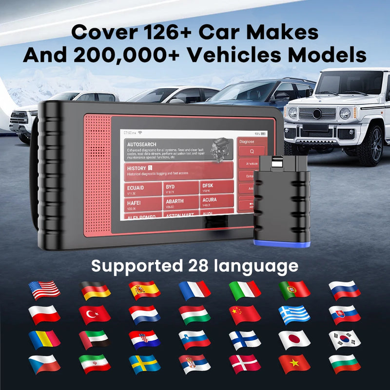 Thinkcar Thinktool Mini Car Diagnostic Tools Lifetime Free 28 Resets All System VIN Wifi Full OBD2 Scanner For Auto DPF EPB IMMO