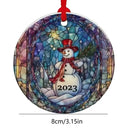 2024 Nativity Scene Hanging Ornaments Christmas Decoration Wall Hanging Jesus Angel Easter Christ Room Home Decorations