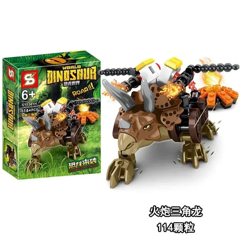 Prehistoric Planet Jurassic Age Dinosaur Brick Compatible Legodinosaur Developmental Toy Building Block Brick Toys Gifts Boy