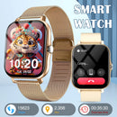 The smart watch is equipped with a full touch screen and has various functions such as call and message reminders. Universal spo