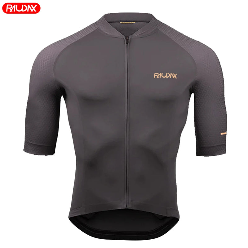 Raudax 2024 Summer Youth Short Sleeve Cycling Jersey Set Breathable MTB Bike Cycling Clothing Maillot Ropa Ciclismo Uniform Kit