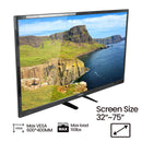 BEISHI Universal Table Top TV Stand Pedestal For 32-75 Inch LCD/LED/Plasma TVs, TV Stand Legs For Screen Monitor Bracket