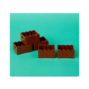 MOC Building Blocks Figures Accessories Cash Dollar Coin Bag Model Gold Silver Bar Colored Diamond Treasure Box Series Coffer