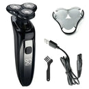 Kemei Waterproof LCD Display Electric Shaver Men Wet Dry Beard Razor Facial Shaving Machine Rechargeable KM-1524