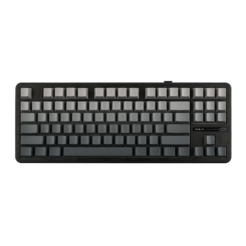 AULA F87 Pro Gasket Gaming Mechanical Keyboard 75% TKL Layout Wireless Hot-Swap RGB Custom Bluetooth Keyboard 2024 New Colors