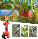OUTIGO thread free electric Shoer with screen with 2 * 3Ah Batteries for fruit trees and vineyard