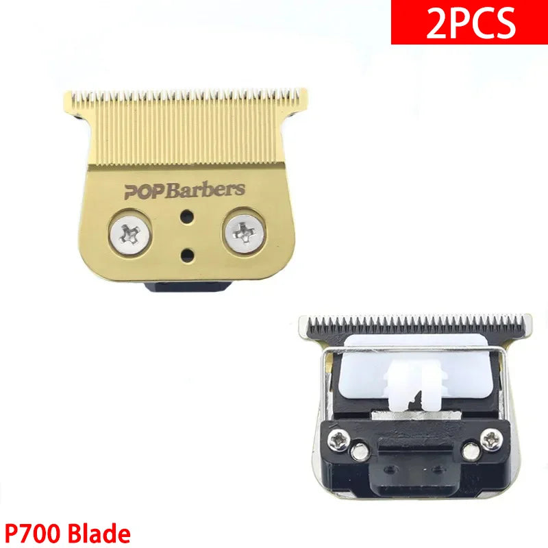 P800 P700 P600 Pop Barbers Professional Hair Clipper 0mm Blade Standard Set for Hair Cutting Machine Replaceable Cutter Head