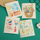 10PCS Reusable Cellulose Dishcloths Absorbent and Fast Dishcloths Household Supplies Cookware Utensil Dish Kitchen Clot