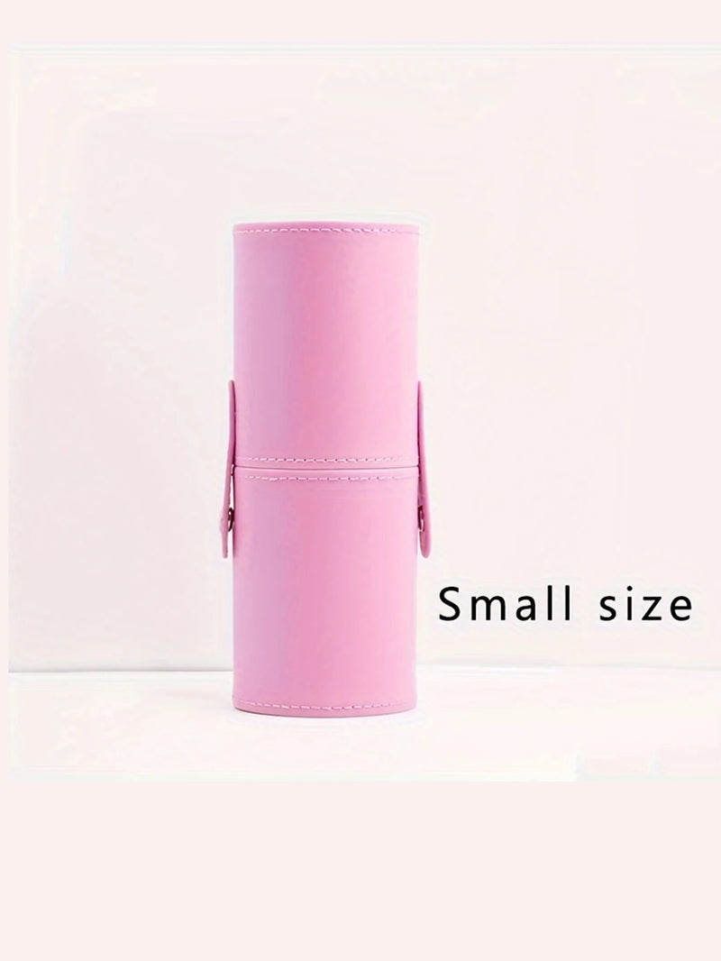 Makeup Brush Holder Large Capacity Make up Brush Case Organizer Cosmetic Cup Cylinder Storage Bag