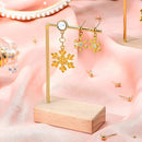 Stainless Steel Round Ball Post Earrings Stud Loops Earring Hooks Earplug  Fit Women DIY Earring Jewelry Making Christmas Craft