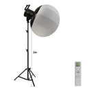 135W Photography LED COB Video Light  Daylight-Balanced Sun Lamp for Portrait Flash Studio Accessories Youtube Live