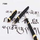 Luxury Quality 389 Black 0.5/0.7/1.1/1.5/1.9/2.5/2.9mm English Calligraphy Fountain Pen Stationary Supplies School Pens