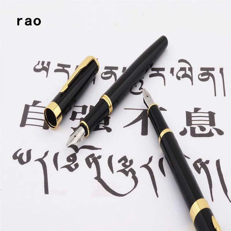 Luxury Quality 389 Black 0.5/0.7/1.1/1.5/1.9/2.5/2.9mm English Calligraphy Fountain Pen Stationary Supplies School Pens