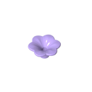 Gobricks GDS-2059 Outdoor Accessory Kit Flower with 6 Rounded Petals and Pin compatible with lego 95831 Assembles Building Block