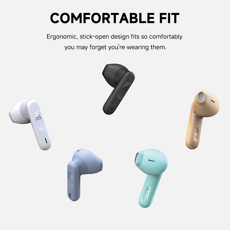 JBL Wave Flex Wireless Bluetooth Earphones TWS Wireless Earbuds JBL Deep Bass Sound Long Battery Life JBL Earphones