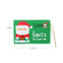 2~20pcs Santa Claus Christmas Envelope Pendant Tree Ornaments Christmas Candy Bags Home Party Xmas Decor New Year 2023 Noel Gift