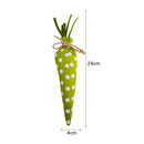 1pc Easter Rabbit Doll Toys Bunny Cloth carrot Cute for Easter Home Party Decoration Supplies Kid Gift Favor Doll Ornament 2024