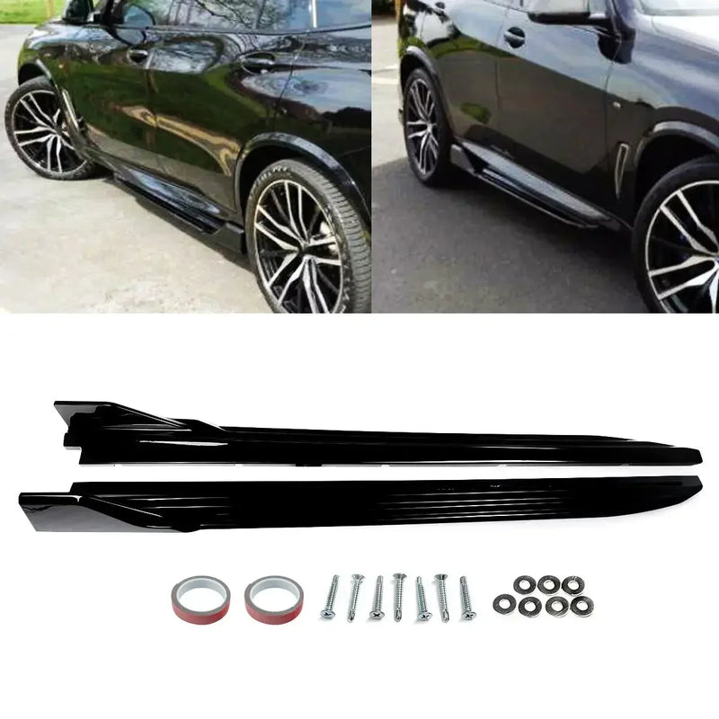 For 2014-18 BMW F85 X5M M Sport SUV Body Kits Front+Rear Lip Side Skirt Spoiler