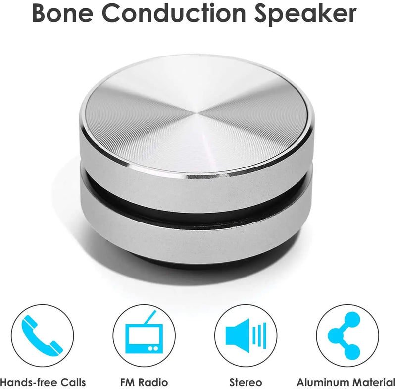 Hot Bone Conduction Bluetooth Speaker Vibration Stereo Audio Digital TWS Wireless Smallest Speakers Dropshipping Freeshipping