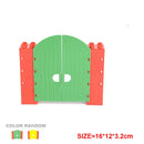 Large Building Block Assembly Accessories DIY Roof Wall Guardrail House City Farm Playground Series Set Gift Toys for Children