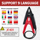 LAUNCH BST360 Bluetooth Battery Tester 11V 16V Car Motorcycle Battery Analyzer Load Cranking Charging Diagnostic Tool PK BM550