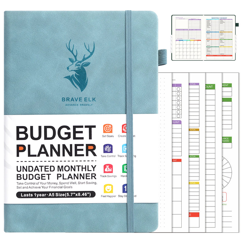 Budget Planner Expense Tracker Notebook. Finance Logbook,Accounts Book, Monthly Budgeting Organizer, weekly planner,Bill Tracker