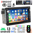 ESSGOO 7" Android 13 2+64G Wireless Apple Carplay Autoradio Für VW Polo 9N Golf 4 Passat B5 T5 GPS NAVI RDS Wifi Bluetooth FM EQ
