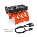 SURPASS HOBBY Metal Cooling Fan Motor Fans 28mm 29mm 36mm 56mm for 1/5 1/8 1/10 1/12 RC Car 380 390 540 550 5692 56112 Motor