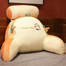 Ice Peas Bedside Cushion Soft Waist Pillow Big Backrest Bed Pillow  Sofa Pillow Bed Reading.