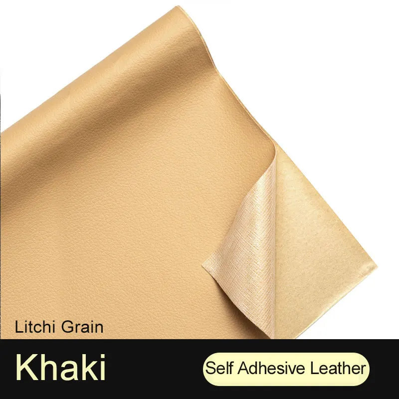 Leather Repair Patch Self-Adhesive Leather Tape DIY Upholstery Vinyl Sticker for Couches Sofa Furniture Car Seats Bags Jackets