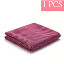 Cooling Towel Instant Relief Microfiber Cool Towels Chilling Neck Wrap Ice Cold Rags for Sports Fitness Camping RIDE Hiking 1/10