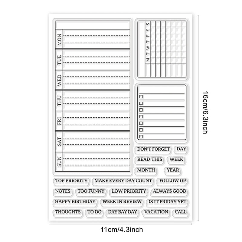 1Sheet Spring Cherry Blossom Season Clear Stamps for DIY Scrapbooking Flowers Silicone Clear Stamp Seals for Cards Making Photo