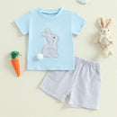 Toddler Girl Easter Dress Bunny Embroidery Sleeveless Floral Print Princess Dress with Matching Headband for Spring Summer